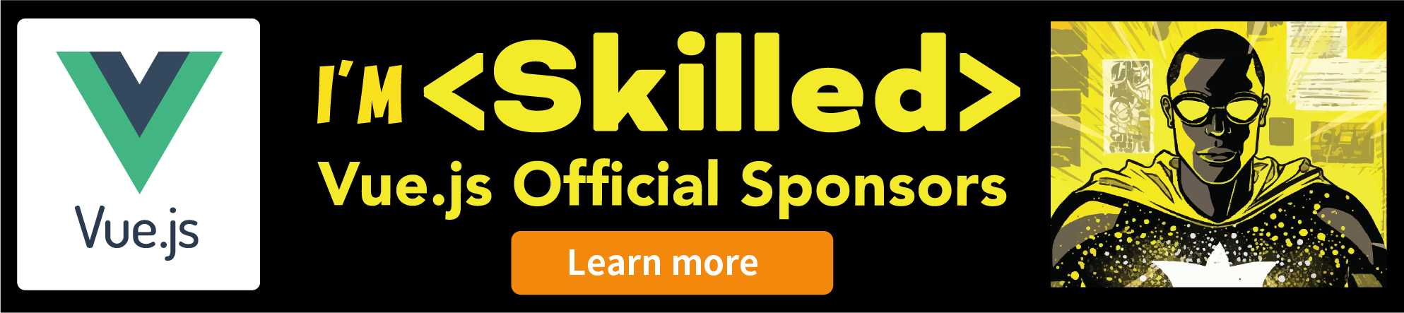 Skilled is an official partner of Vue.js